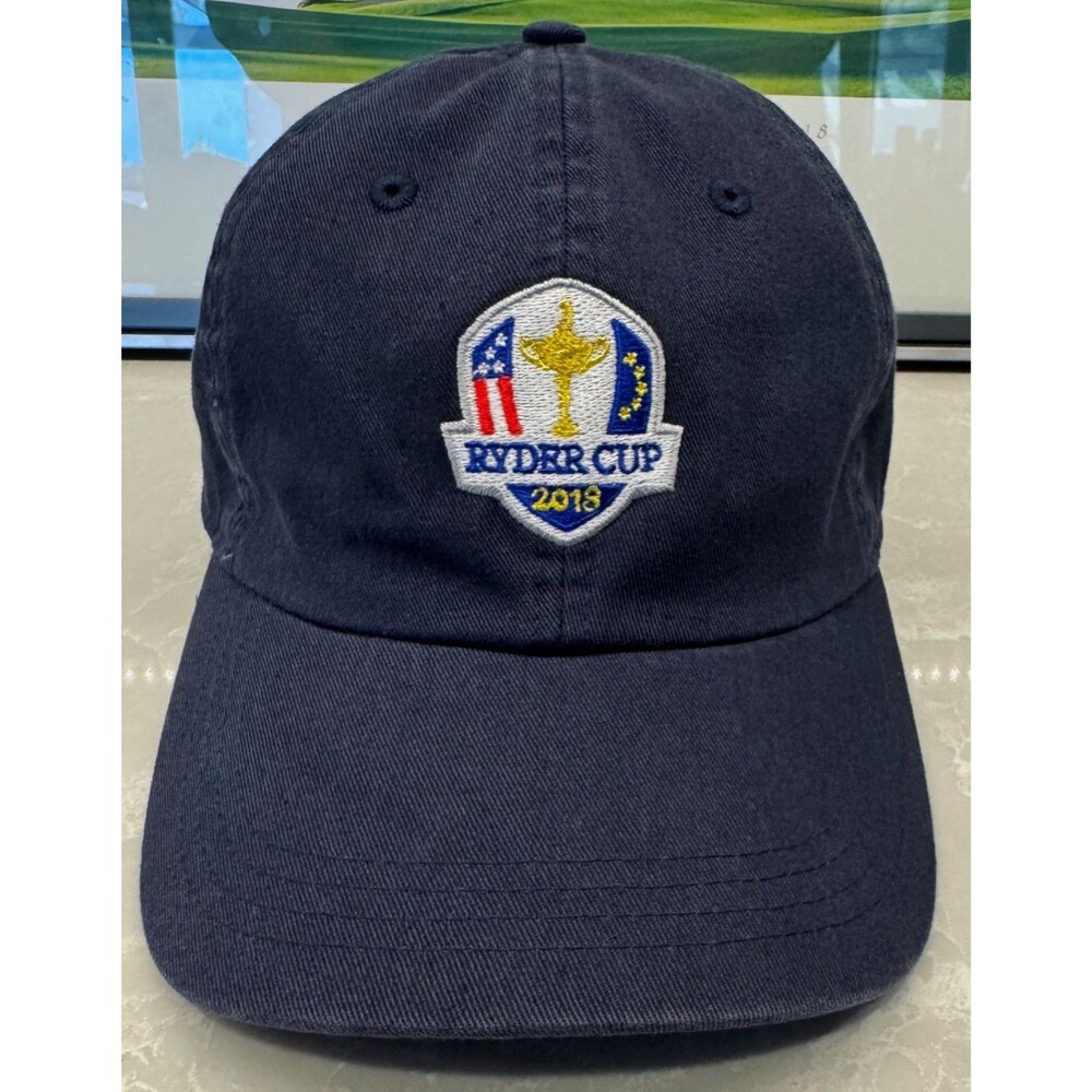 2018 Ryder Cup - Le Golf National - Ahead Golf Hat - Men's Adjustable - Navy